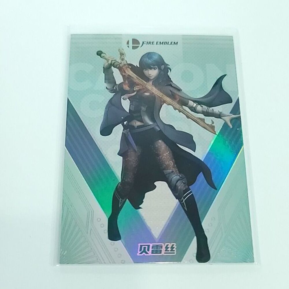 Byleth Fire Emblem Ice Climbers Super Smash Brothers Trading Card Rare ERROR